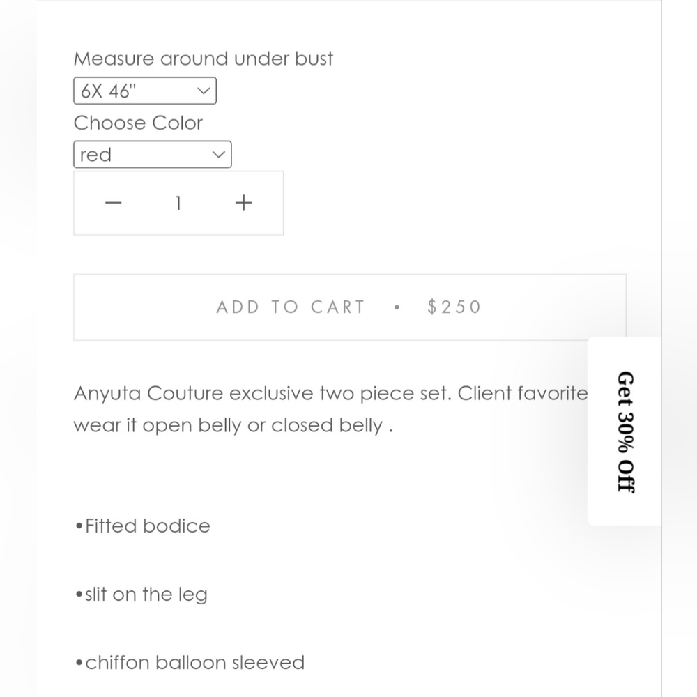 Two Piece Convertible Maternity Dress - Picture 6 of 6